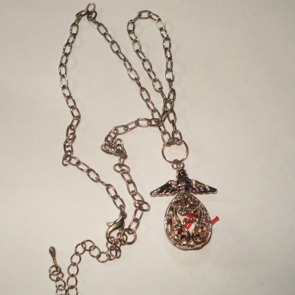 Angel locket Pendant Necklace